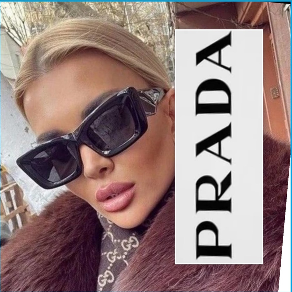 Last Pair! Designer Inspired Sunglasses Black Cat Eye